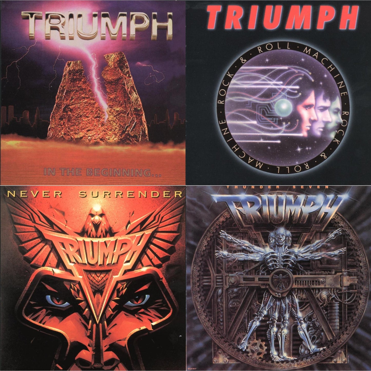 In The Beginning & Rock N Roll Machine & Never Surrender & Thunder Seven