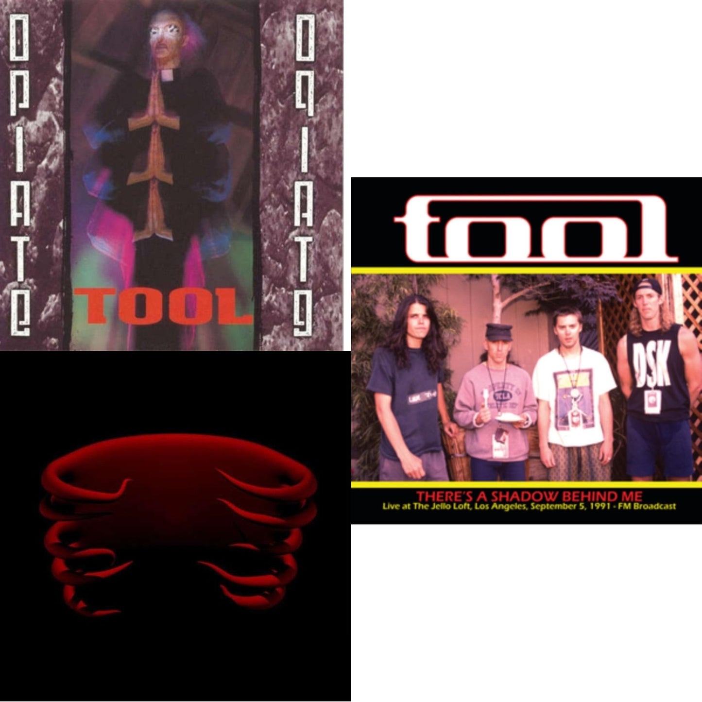 This is a 3 LP Vinyl SKU bundle.
1.This LP Vinyl is brand new.Format: LP VinylMusic Style: Alternative RockThis item's title is: Opiate EpArtist: ToolLabel: LEGACYBarcode: 614223102719Release Date: 9/17/1996
2.This LP Vinyl is brand new.