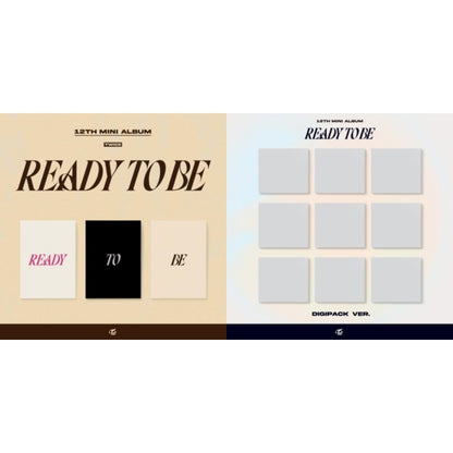 This is a 2 CD SKU bundle.
1.This CD is brand new.Format: CDThis item's title is: Ready To Be (12Th Mini Album)Artist: TwiceLabel: JYP ENT.Barcode: 8809755506285Release Date: 3/10/2023
2.This CD is brand new.