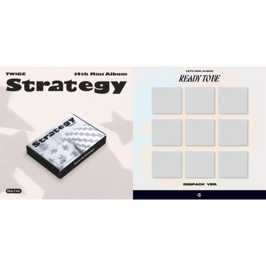Strategy (Step 3 Ver.) & Ready To Be (12Th Mini Album) Digipack Version