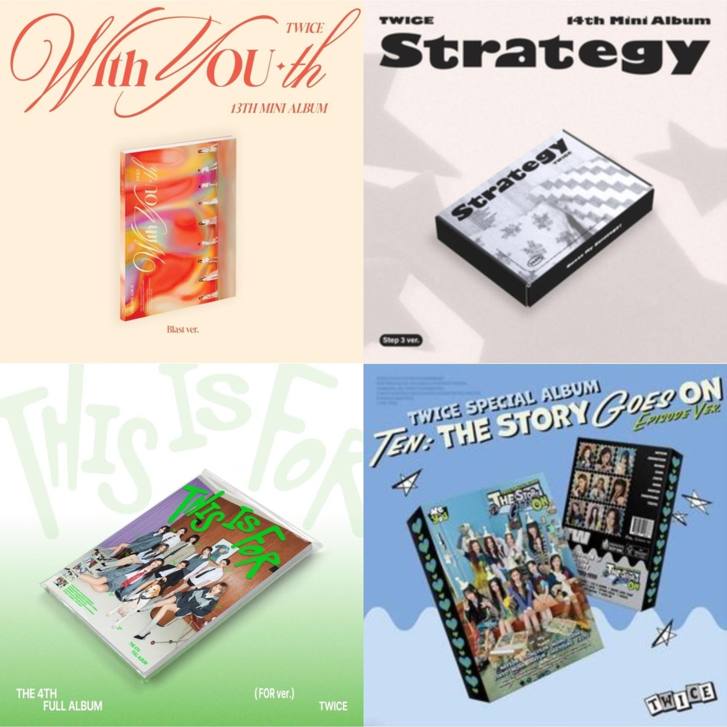 With You-Th (Blast Ver.) & Strategy (Step 3 Ver.) & This Is For (For Ver.) & Ten: The Story Goes On (Episode Ver.)