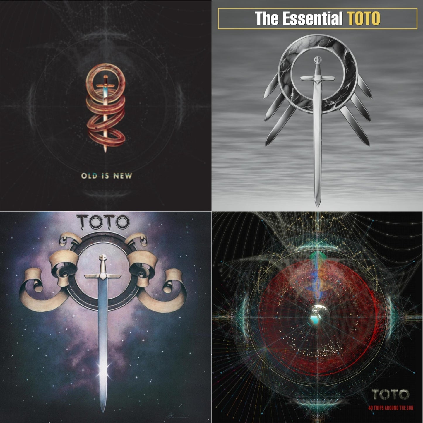 Old Is New & Essential Toto & Toto & 40 Trips Around The Sun: Greatest Hits