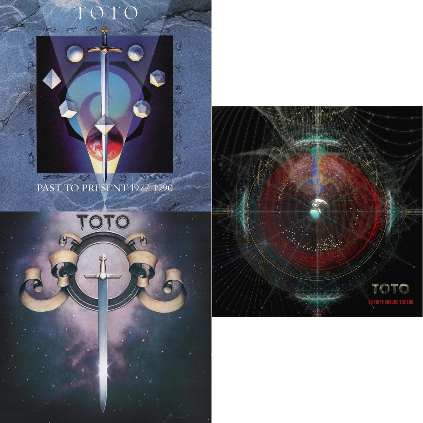 Toto Past To Present 1977 - 1990 & Toto & 40 Trips Around The Sun: Greatest Hits