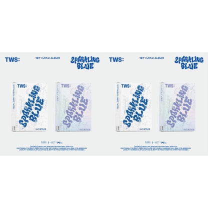 Sparkling Blue (1St Mini Album) (Sparkling Ver.) & Sparkling Blue (1St Mini Album) (Lucky Ver.)