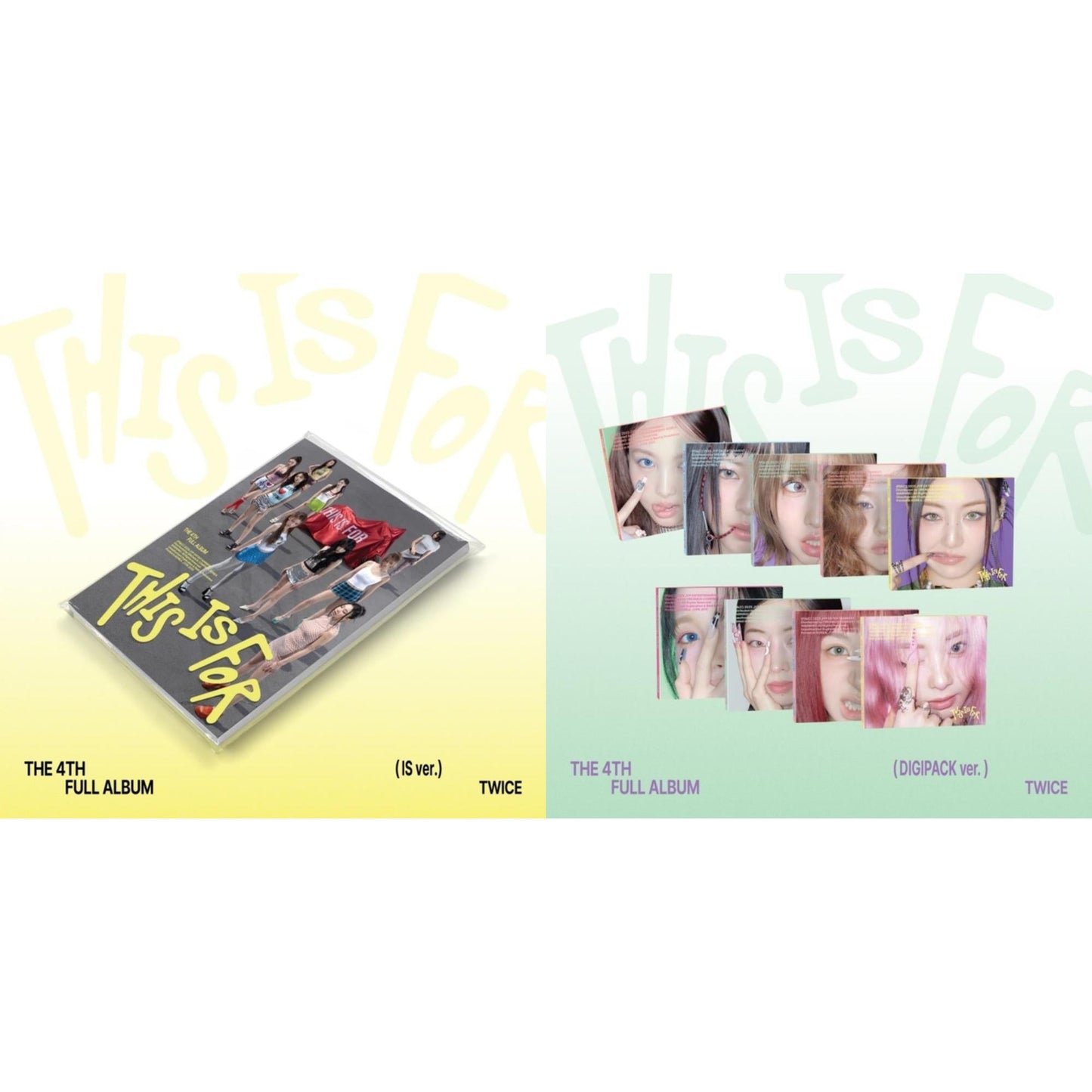 This Is For (Is Ver.) & This Is For (Digipack Ver.)