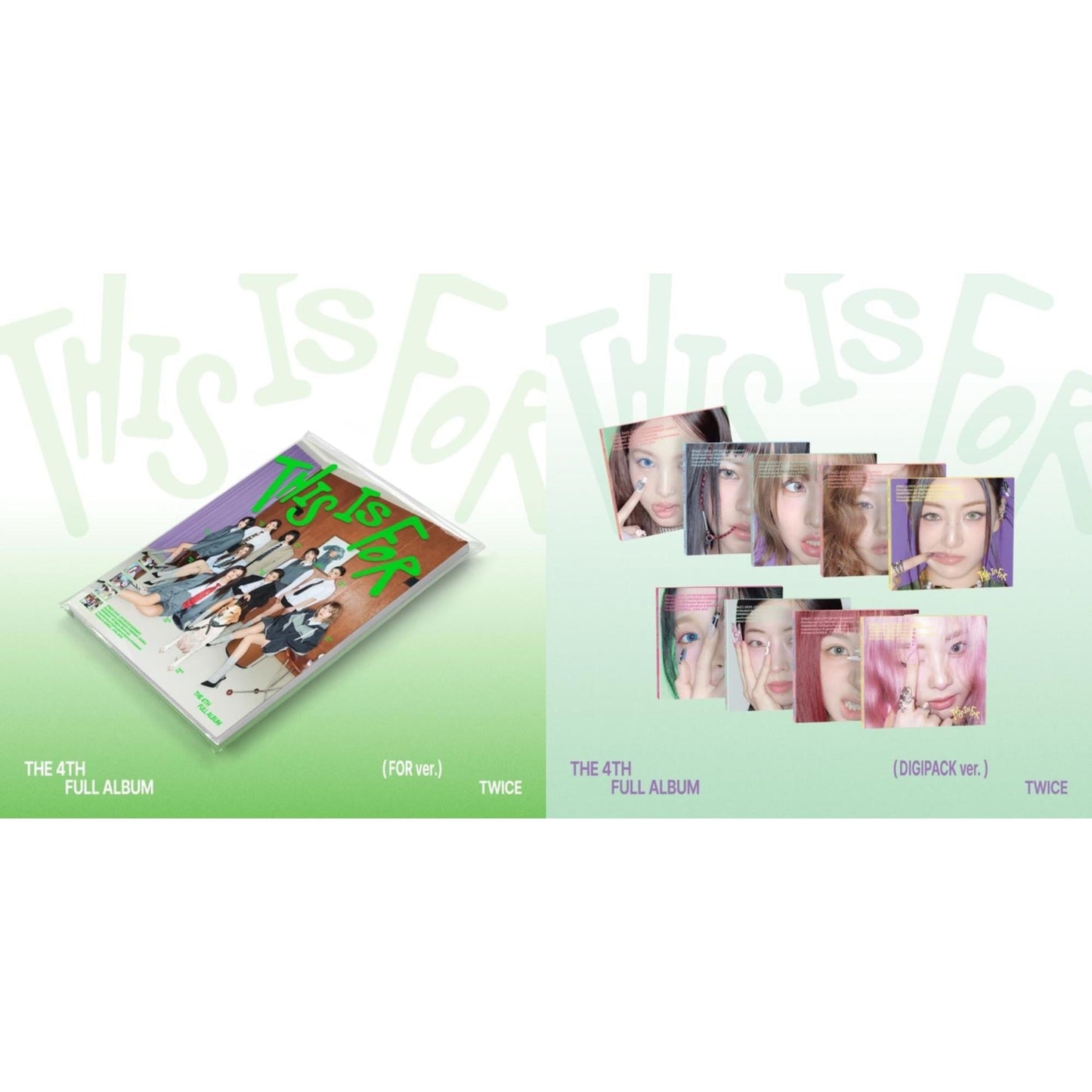 This Is For (For Ver.) & This Is For (Digipack Ver.)