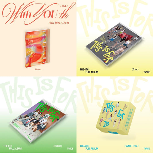 With You-Th (Blast Ver.) & This Is For (Is Ver.) & This Is For (For Ver.) & This Is For (Confetti Ver.)