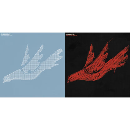 Full Collapse Live (2LP) & War All The Time (Live) (Opaque Red In Clear/Black In Clear/2LP/180G)