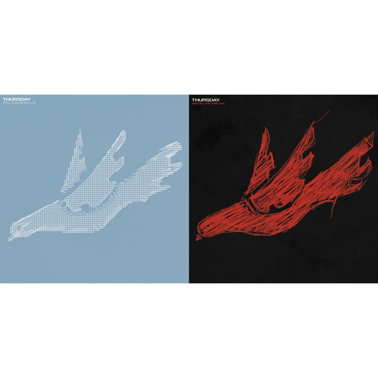 Full Collapse Live (2LP) & War All The Time (Live) (Opaque Red In Clear/Black In Clear/2LP/180G)