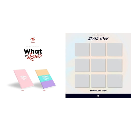 This is a 2 CD SKU bundle.
1.This CD is brand new.Format: CDMusic Style: K-popThis item's title is: What Is Love?Artist: TwiceLabel: JYP ENT.Barcode: 8809440338085Release Date: 10/14/2022
2.This CD is brand new.