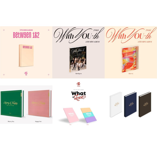 This is a 6 CD SKU bundle.
1.This CD is brand new.Format: CDMusic Style: K-popThis item's title is: Between 1&2 (Archive Version)Artist: TwiceLabel: JYP ENTERTAINMENT / REPUBLIC RBarcode: 192641872877Release Date: 8/26/2022
2.This CD is brand new.