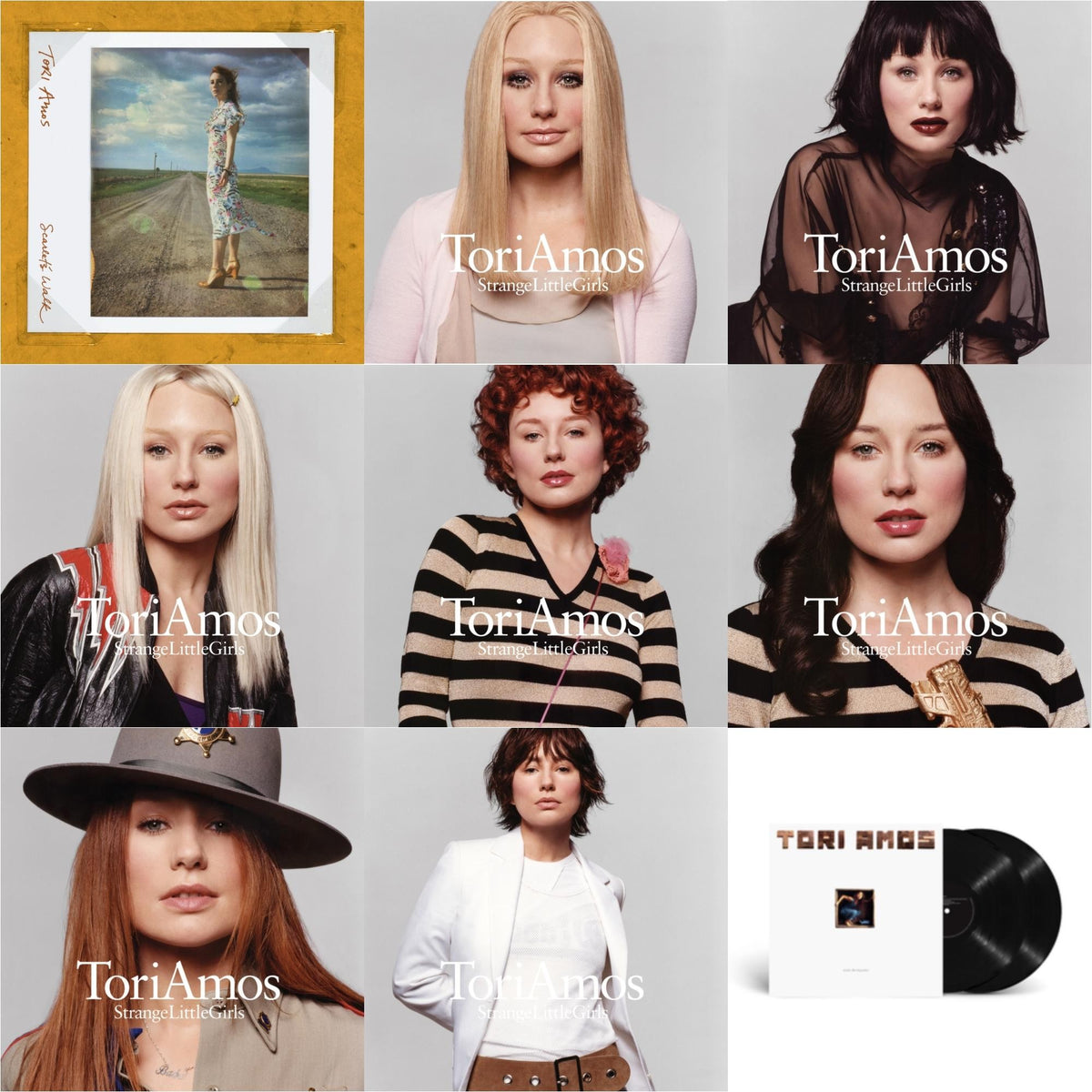 Scarlet's Walk (2LP) & Strange Little Girls ('97 Bonnie & Clyde Version/2LP) & Strange Little Girls (I'm Not In Love Version/2LP) & Strange Little Girls (Rattlesnakes Version/2LP) & Strange Little Girls (Time Version/2LP)