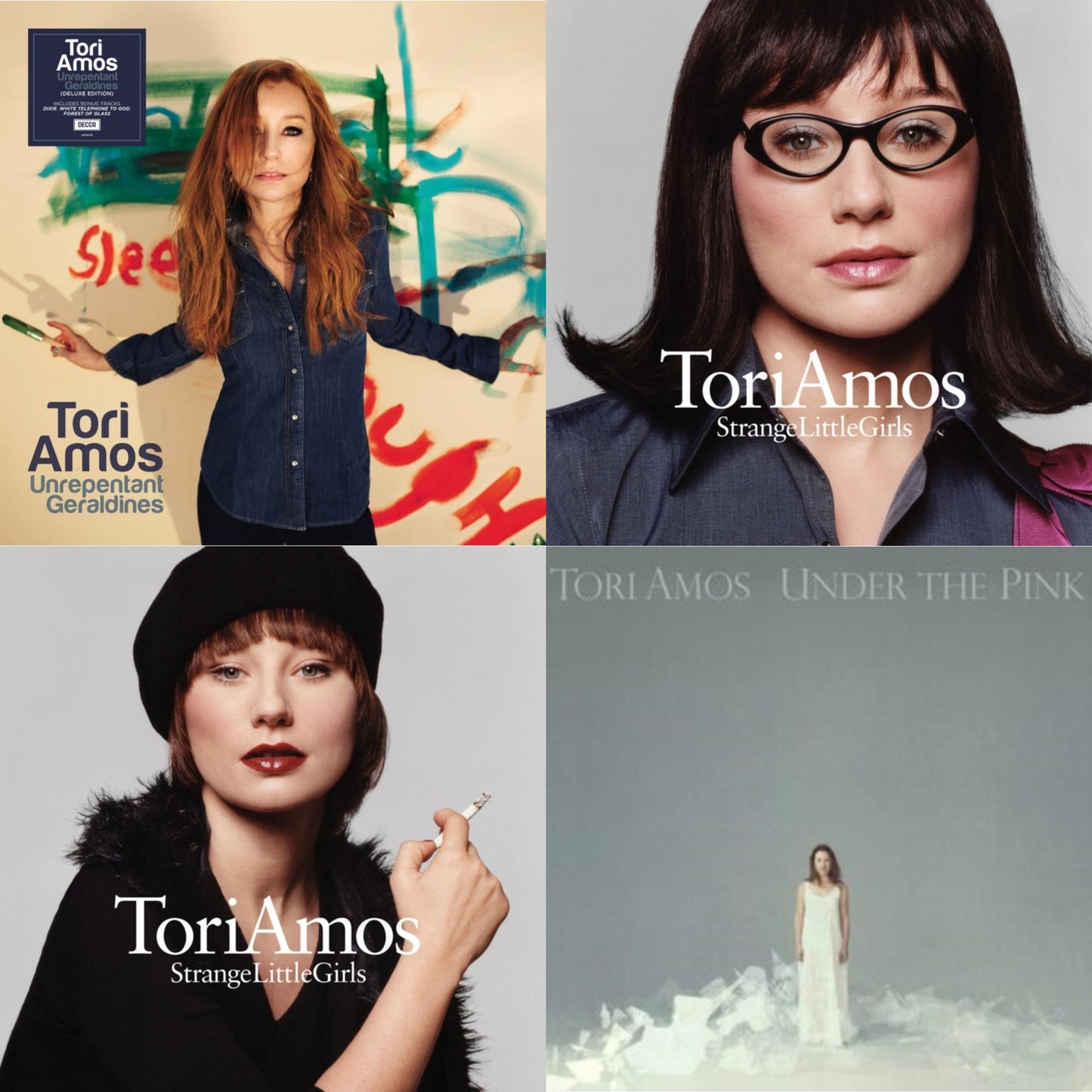 Unrepentant Geraldines (10Th Anniversary) (Deluxe/2LP) & Strange Little Girls (New Age Version/2LP) & Strange Little Girls (Raining Blood Version/2LP) & Under The Pink (2LP)