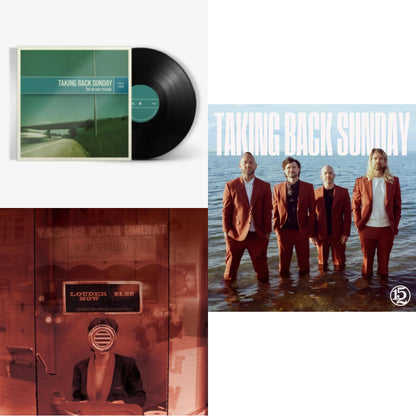 This is a 3 LP Vinyl SKU bundle.
1.This LP Vinyl is brand new.Format: LP VinylMusic Style: EmoThis item's title is: Tell All Your FriendsArtist: Taking Back SundayLabel: CRAFT RECORDINGSBarcode: 888072084858Release Date: 10/4/2019
2.This LP Vinyl is brand new.