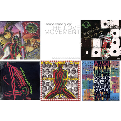 Peoples Instinctive Travels & Paths Of Rhythm & Low End Theory & Midnight Marauders & Beats Rhymes & Life & Love Movement (X) (3LP) & We Got It From Here Thank You 4 Your Service (X) (2LP/150G)