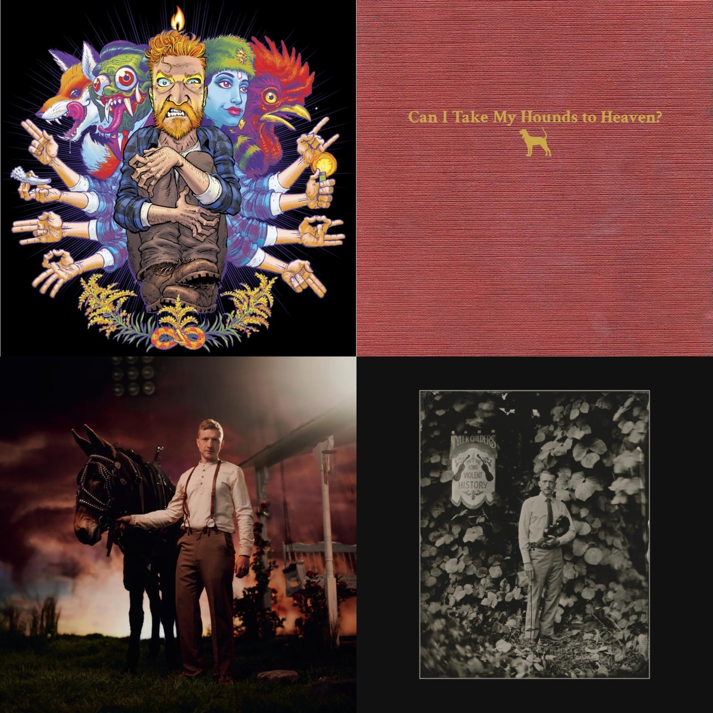 This is a 4 LP Vinyl SKU bundle.
1.This LP Vinyl is brand new.Format: LP VinylMusic Style: CountryThis item's title is: Country Squire (150G/Dl Code)Artist: Tyler ChildersLabel: RCA RECORDSBarcode: 190759603413Release Date: 8/2/2019
2.This LP Vinyl is brand new.