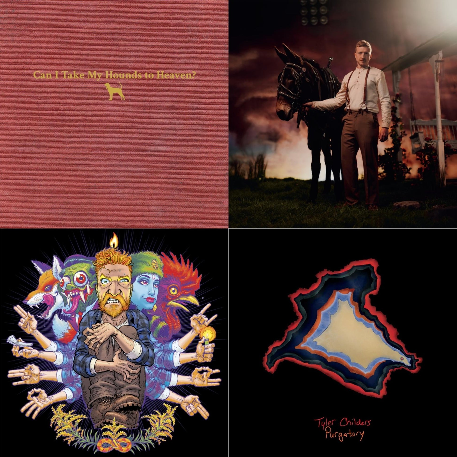This is a 4 LP Vinyl SKU bundle.
1.This LP Vinyl is brand new.Format: LP VinylMusic Style: CountryThis item's title is: Country Squire (150G/Dl Code)Artist: Tyler ChildersLabel: RCA RECORDSBarcode: 190759603413Release Date: 8/2/2019
2.This LP Vinyl is brand new.