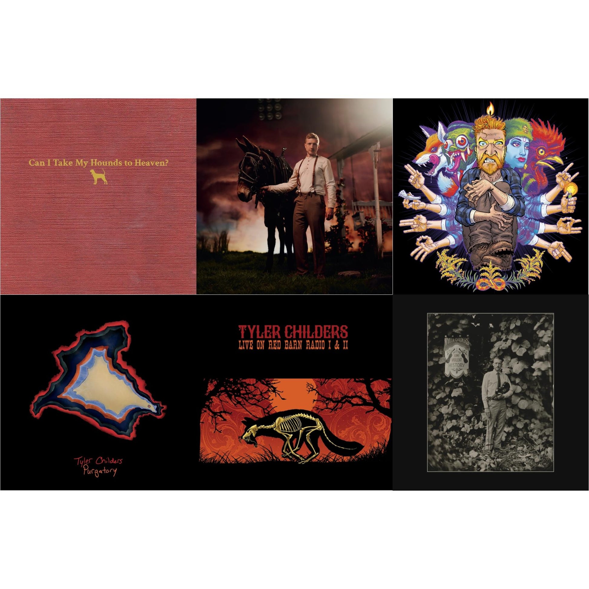 This is a 6 LP Vinyl SKU bundle.
1.This LP Vinyl is brand new.Format: LP VinylMusic Style: CountryThis item's title is: Country Squire (150G/Dl Code)Artist: Tyler ChildersLabel: RCA RECORDSBarcode: 190759603413Release Date: 8/2/2019
2.This LP Vinyl is brand new.