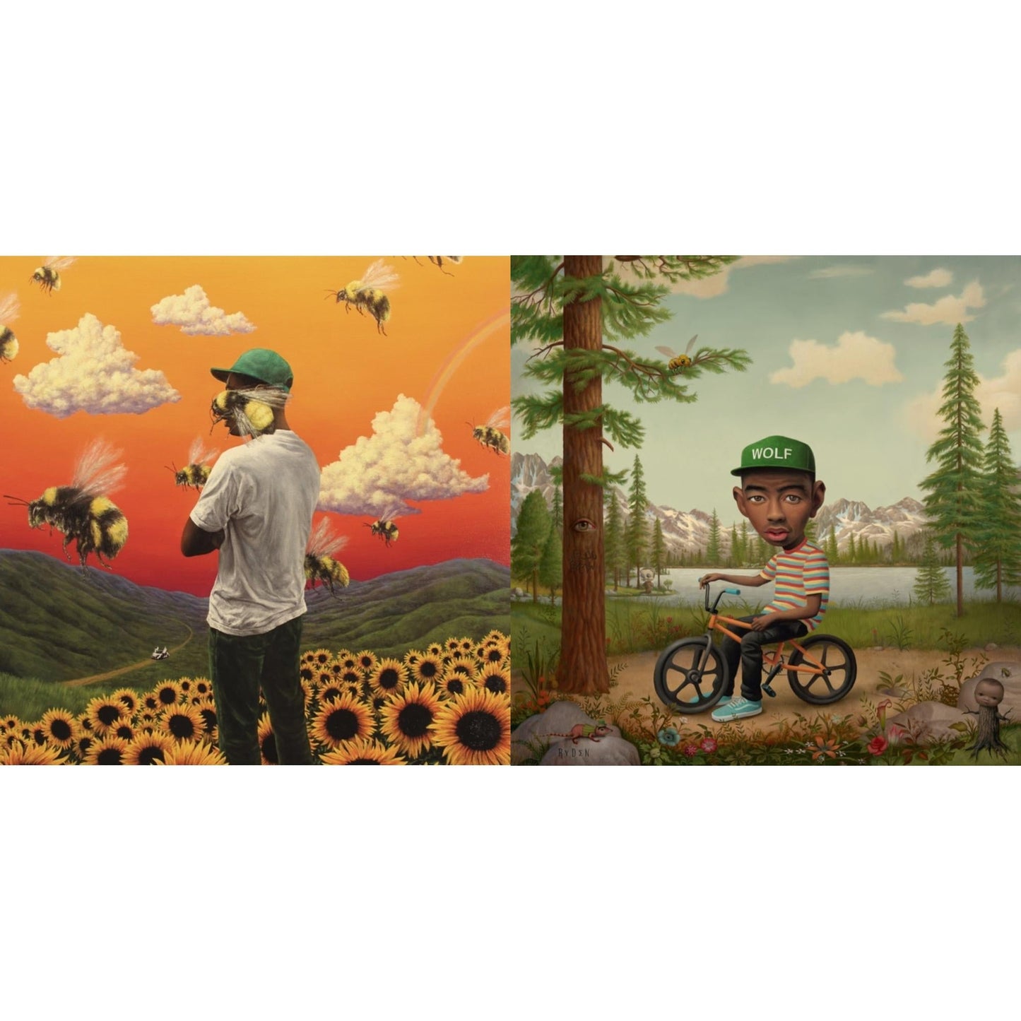 This is a 2 LP Vinyl SKU bundle.
1.This LP Vinyl is brand new.Format: LP VinylThis item's title is: Flower Boy (2LP/150G)Artist:  The Creator TylerLabel: COLUMBIABarcode: 889854690519Release Date: 12/1/2017
2.This LP Vinyl is brand new.