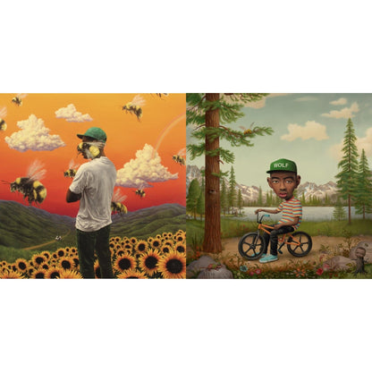 This is a 2 LP Vinyl SKU bundle.
1.This LP Vinyl is brand new.Format: LP VinylThis item's title is: Flower Boy (2LP/150G)Artist:  The Creator TylerLabel: COLUMBIABarcode: 889854690519Release Date: 12/1/2017
2.This LP Vinyl is brand new.