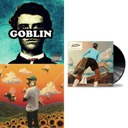 This is a 3 LP Vinyl SKU bundle.
1.This LP Vinyl is brand new.Format: LP VinylMusic Style: Hardcore Hip-HopThis item's title is: GoblinArtist:  The Creator TylerLabel: XL RECORDINGSBarcode: 634904052911Release Date: 5/10/2011
2.This LP Vinyl is brand new.