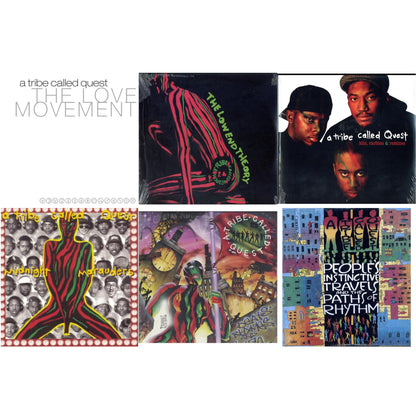 Peoples Instinctive Travels & Paths Of Rhythm & Low End Theory & Midnight Marauders & Beats Rhymes & Life & Hits, Rarities & Remixes & Love Movement (X) (3LP)
