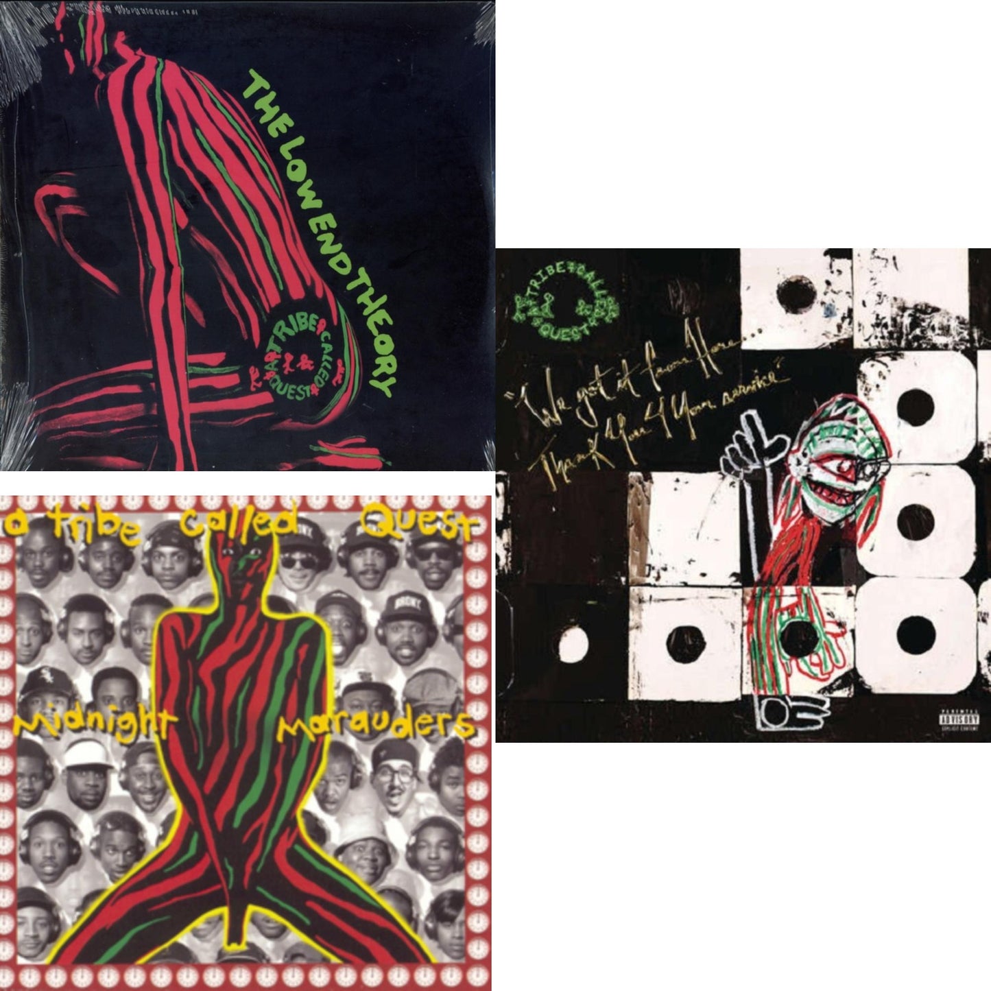 Low End Theory & Midnight Marauders & We Got It From Here Thank You 4 Your Service (X) (2LP/150G)