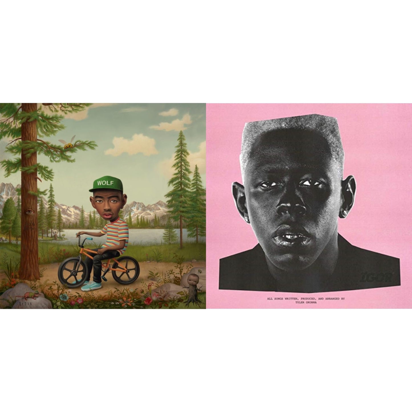 This is a 2 LP Vinyl SKU bundle.
1.This LP Vinyl is brand new.Format: LP VinylMusic Style: Jazzy Hip-HopThis item's title is: Wolf (X) (2LP/Hot Pink Vinyl)Artist:  The Creator TylerLabel: COLUMBIABarcode: 196588204517Release Date: 10/20/2023
2.This LP Vinyl is brand new.