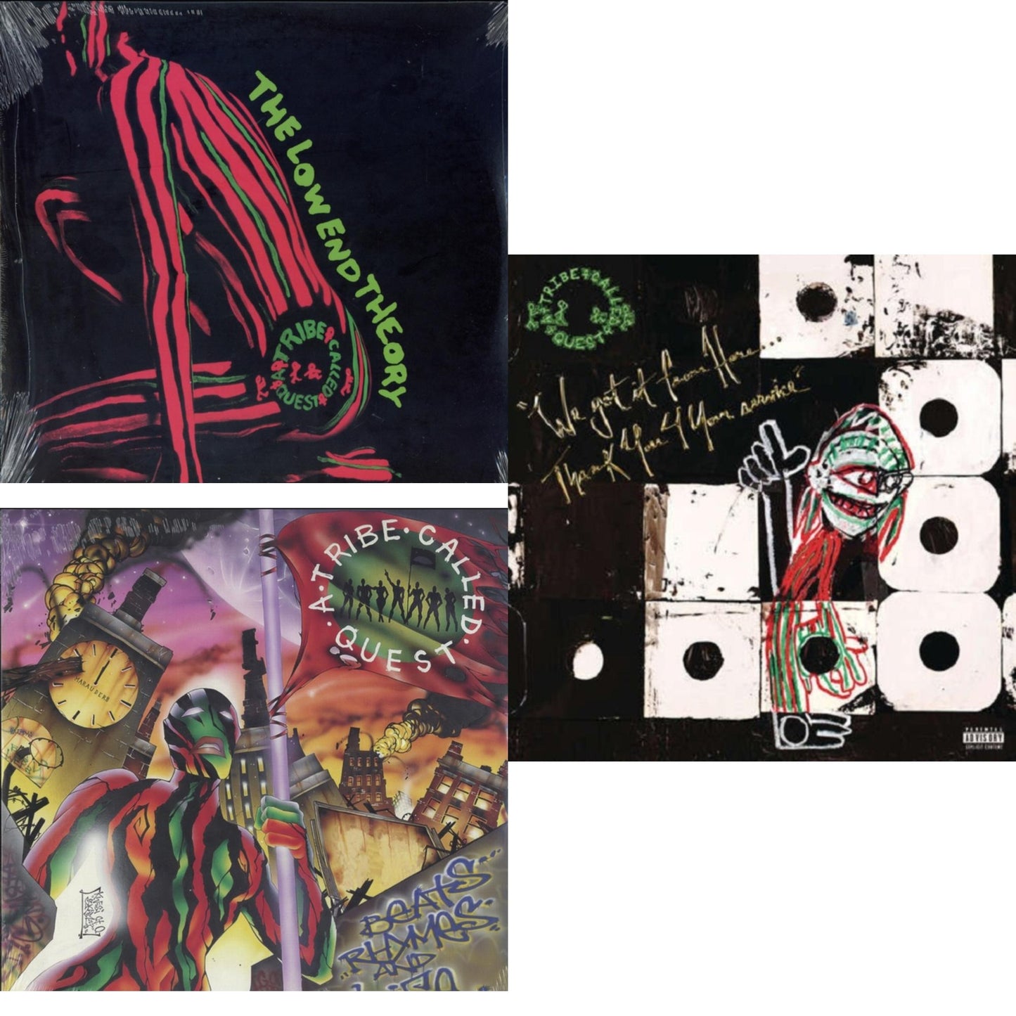 Low End Theory & Beats Rhymes & Life & We Got It From Here Thank You 4 Your Service (X) (2LP/150G)