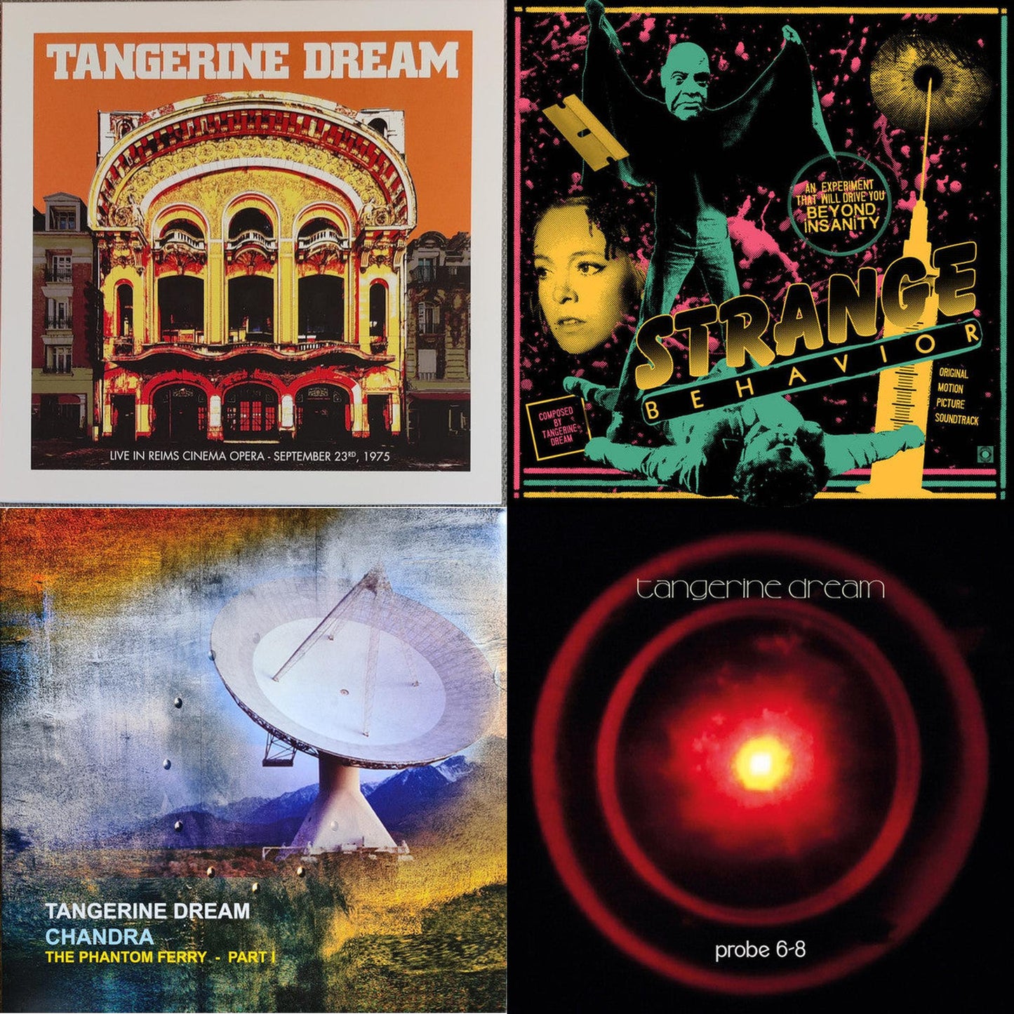 Live At Reims Cinema Opera (September 23Rd, 1975) (Deluxe/2LP/Orange & Blue Vinyl) & Strange Behavior & Chandra : The Phantom Ferry - Pt 1 (2LP/140G/Gatefold) & Probe 6 - 8