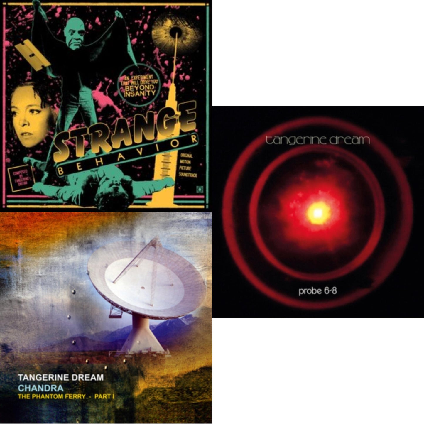 Strange Behavior & Chandra : The Phantom Ferry - Pt 1 (2LP/140G/Gatefold) & Probe 6 - 8