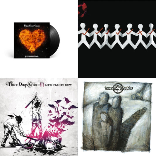 Explosions (140G) & Three Days Grace (150G) & Life Starts Now (150G) & One-X (150G)
