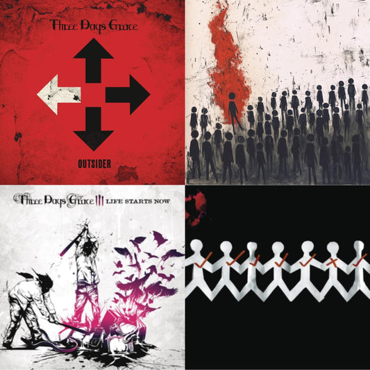 Outsider (140G/Dl Card) & Alienation (X) & Life Starts Now (150G) & One-X (150G)