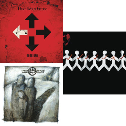 Outsider (140G/Dl Card) & Three Days Grace (150G) & One-X (150G)