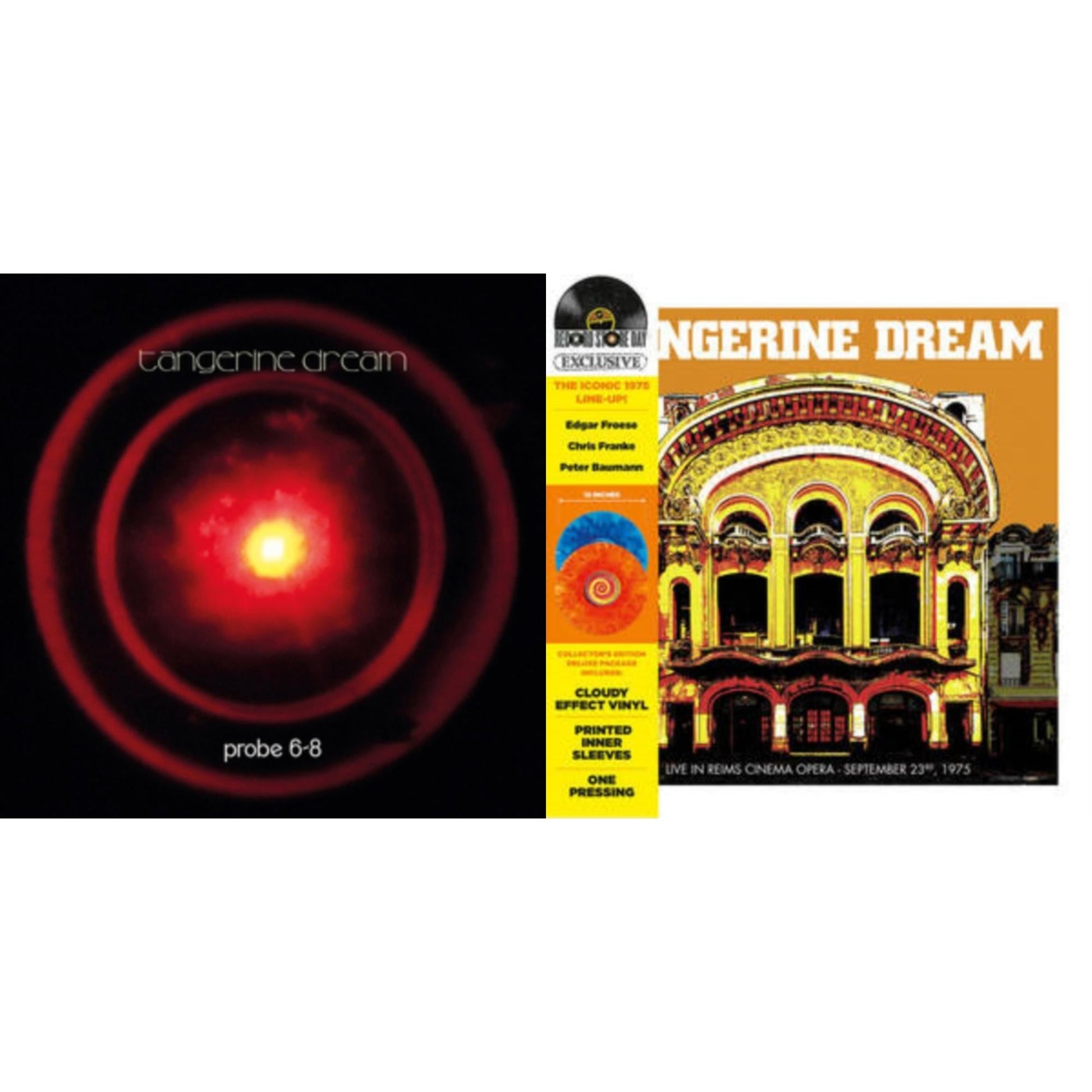 This is a 2 LP Vinyl SKU bundle.
1.This LP Vinyl is brand new.Format: LP VinylMusic Style: Folk RockThis item's title is: Probe 6 - 8Artist: Tangerine DreamLabel: KSCOPEBarcode: 802644814513Release Date: 11/26/2021
2.This LP Vinyl is brand new.