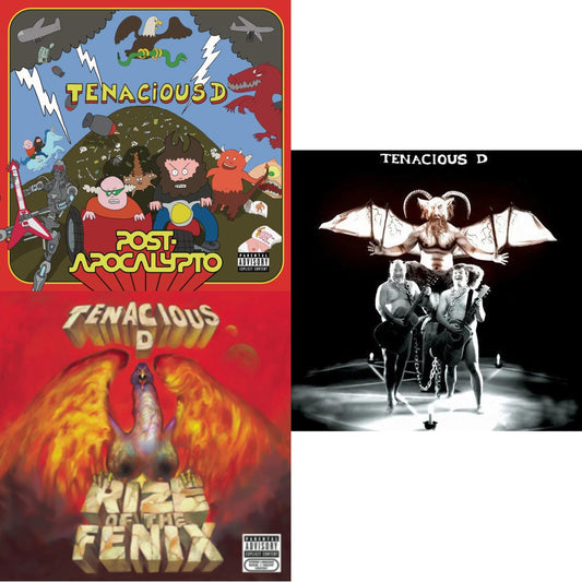 Post-Apocalypto (X) & Rize Of The Fenix (X) & Tenacious D (12Th Anniversary Edition/Pa/2LP/180G/Dl Card/Gatefold)