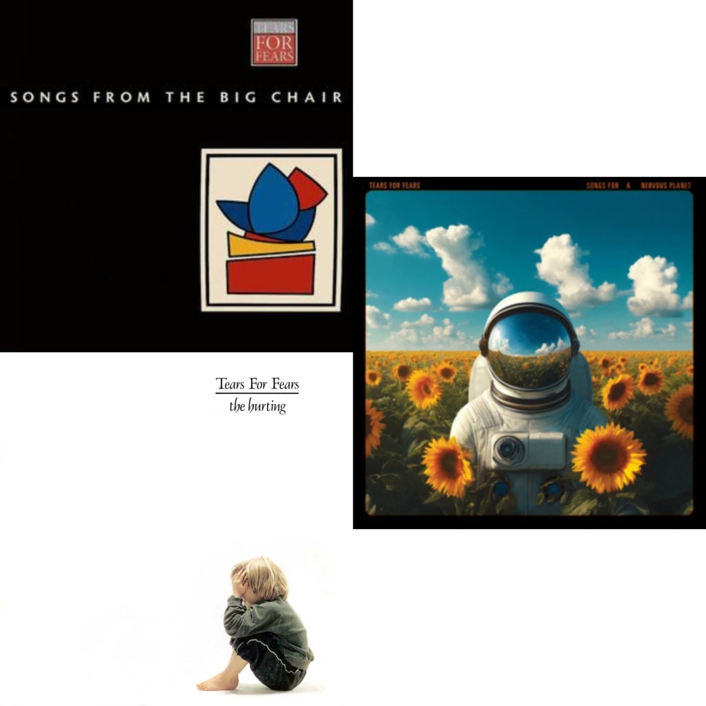Songs From The Big Chair (Deluxe Edition/Transparent Red Vinyl/2LP) & Hurting & Songs For A Nervous Planet (2LP)