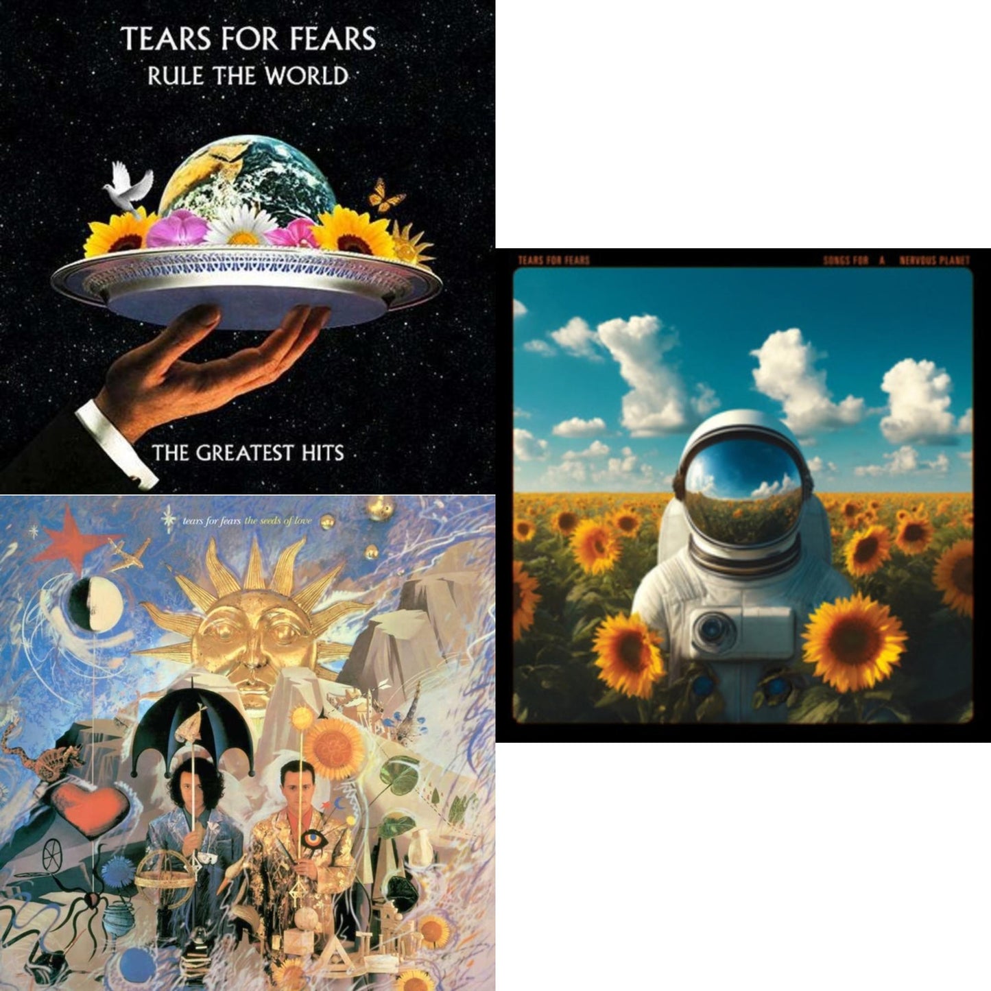 Rule The World (2LP) & Seeds Of Love & Songs For A Nervous Planet (2LP)