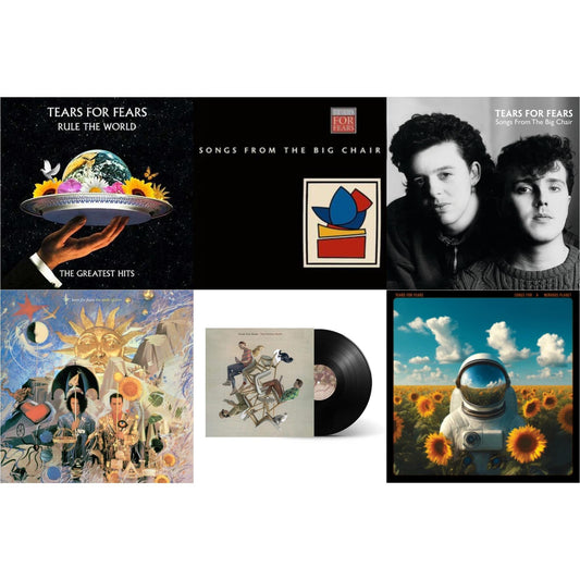 Rule The World (2LP) & Songs From The Big Chair (Deluxe Edition/Transparent Red Vinyl/2LP) & Songs From The Big Chair & Seeds Of Love & Tipping Point & Songs For A Nervous Planet (2LP)