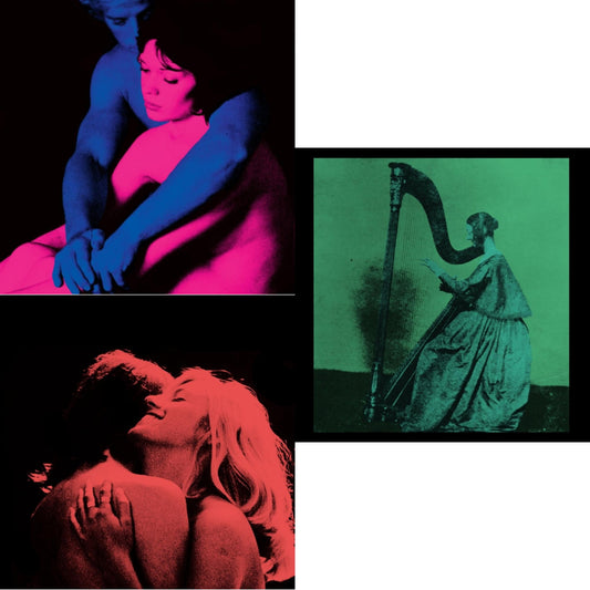 Who Really Cares (Splatter LP Vinyl) & French Exit (Transparent Black W/ Red Splatter LP Vinyl) & Grapes Upon The Vine LP Vinyl