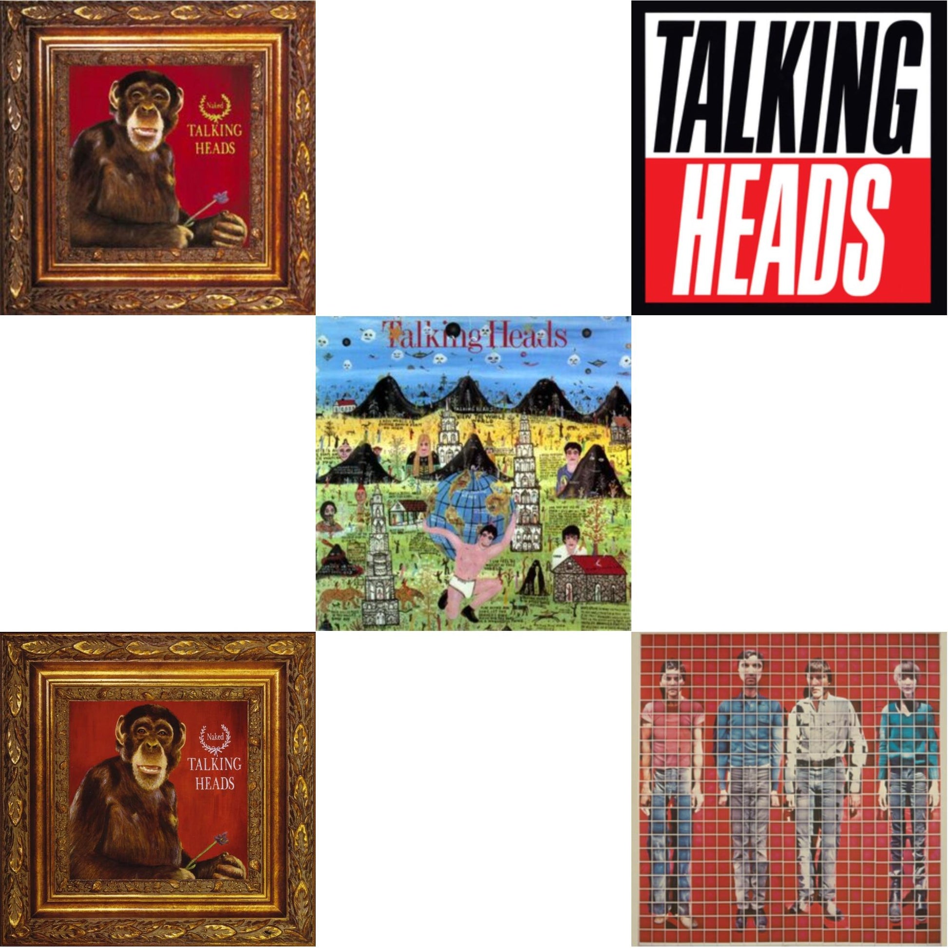 This is a 5 LP Vinyl SKU bundle.
1.This LP Vinyl is brand new.Format: LP VinylMusic Style: New WaveThis item's title is: More Songs About Buildings & FoodArtist: Talking HeadsLabel: RHINO/WARNER BROS.Barcode: 081227963583Release Date: 11/5/2013
2.This LP Vinyl is brand new.