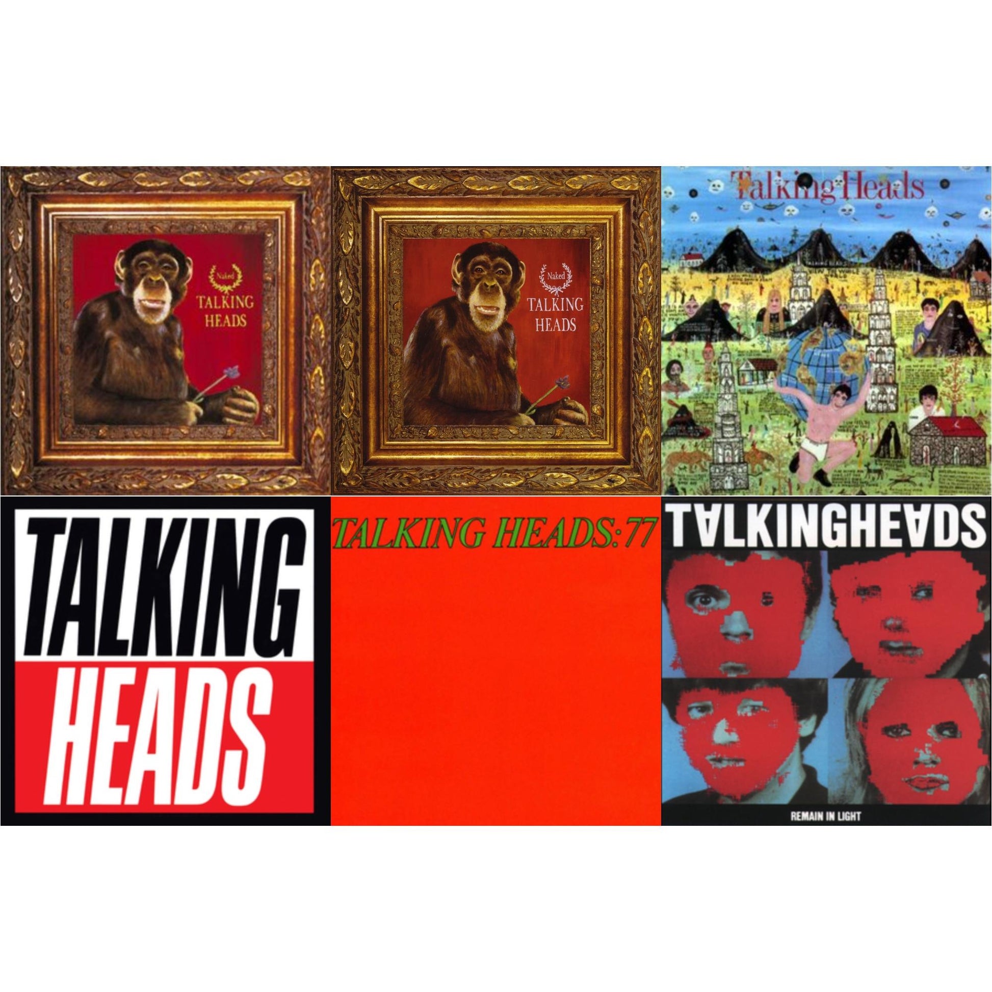 This is a 6 LP Vinyl SKU bundle.
1.This LP Vinyl is brand new.Format: LP VinylMusic Style: Art RockThis item's title is: Remain In LightArtist: Talking HeadsLabel: SireBarcode: 081227080211Release Date: 4/1/2013
2.This LP Vinyl is brand new.