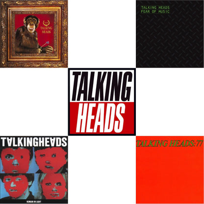 Remain In Light & Fear Of Music & Talking Heads: 77 & Naked & True Stories (Translucent Red LP Vinyl) (Rocktober)