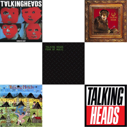 This is a 5 LP Vinyl SKU bundle.
1.This LP Vinyl is brand new.Format: LP VinylMusic Style: Art RockThis item's title is: Remain In LightArtist: Talking HeadsLabel: SireBarcode: 081227080211Release Date: 4/1/2013
2.This LP Vinyl is brand new.