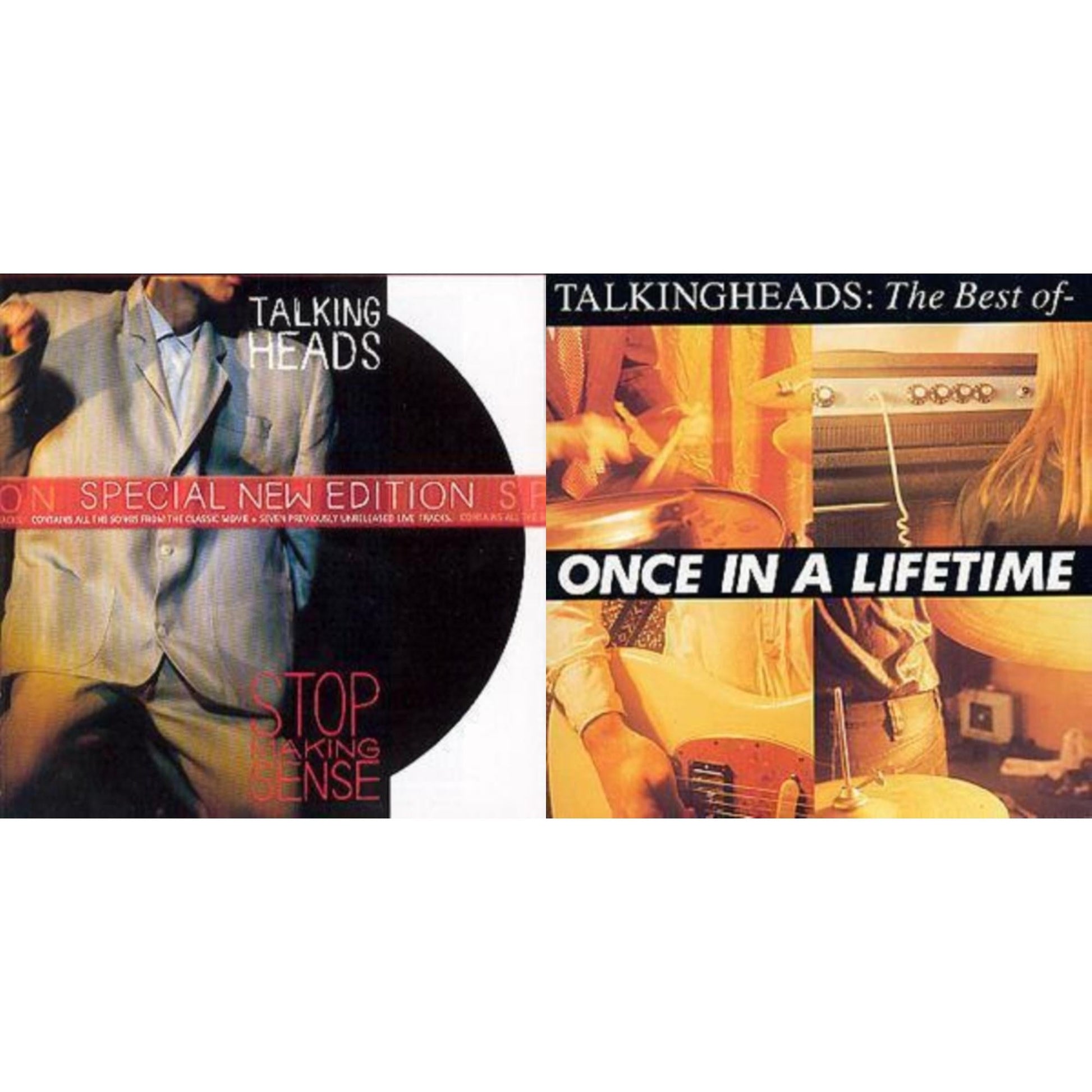 This is a 2 CD SKU bundle.
1.This CD is brand new.Format: CDMusic Style: DowntempoThis item's title is: Once In A Lifetime: Best OfArtist: Talking HeadsLabel: PARLOPHONE IMPORTBarcode: 077778059325Release Date: 10/12/1992
2.This CD is brand new.