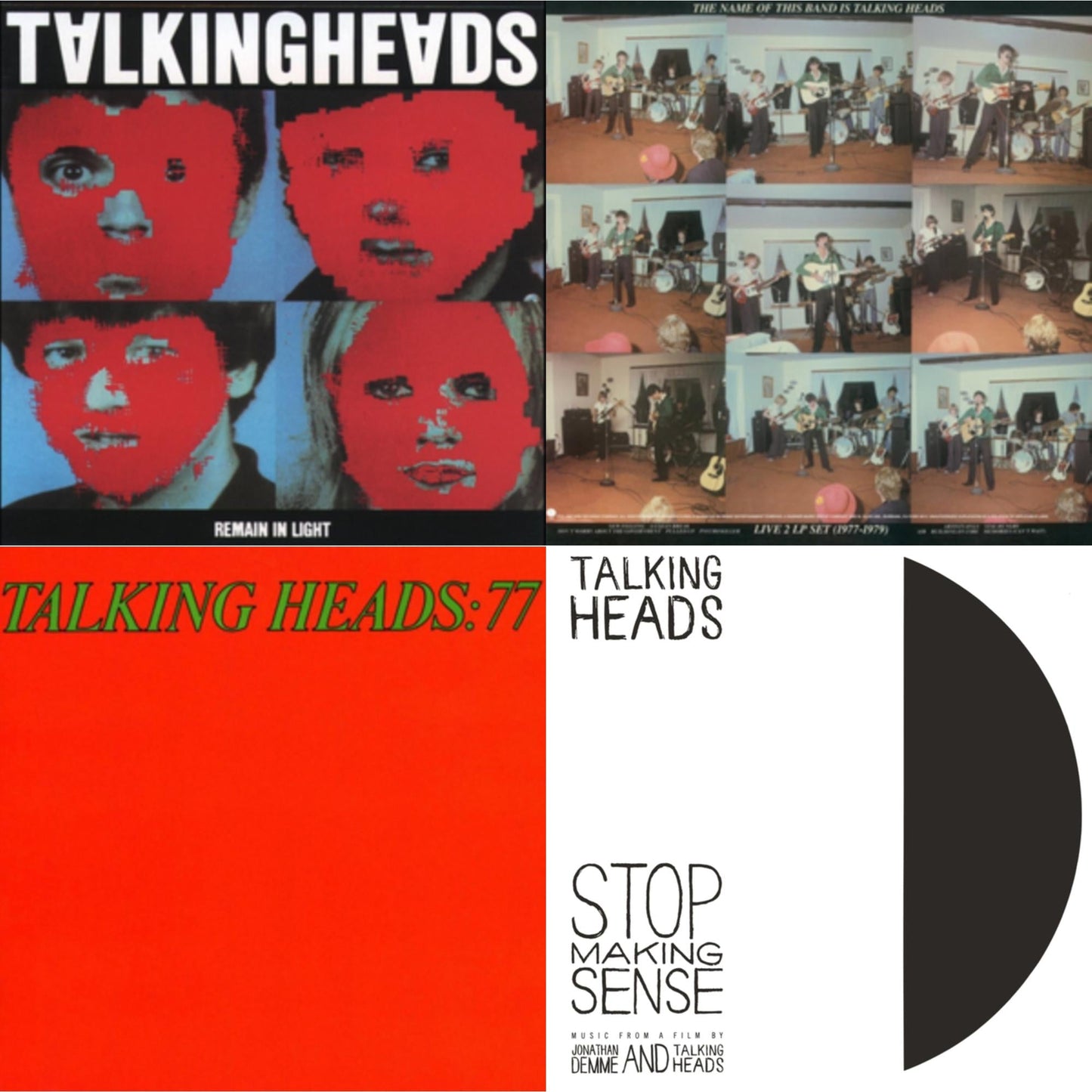 Remain In Light & Name Of This Band Is Talking Heads & Talking Heads: 77 & Stop Making Sense (Deluxe/2LP)