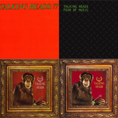 This is a 4 LP Vinyl SKU bundle.
1.This LP Vinyl is brand new.Format: LP VinylMusic Style: New WaveThis item's title is: Talking Heads: 77Artist: Talking HeadsLabel: RHINO/WARNER BROS.Barcode: 081227988418Release Date: 4/18/2009
2.This LP Vinyl is brand new.