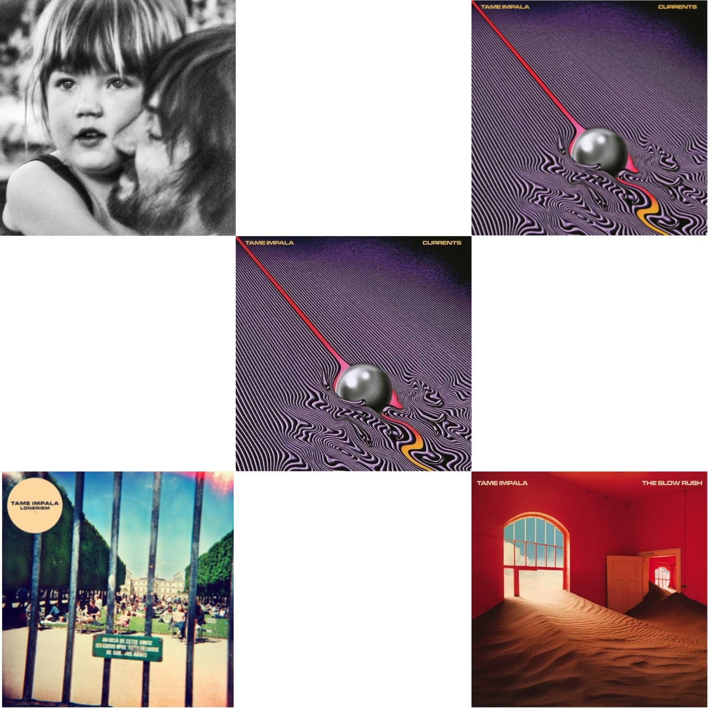 Deadbeat (X) & Lonerism & Currents & Currents & Slow Rush