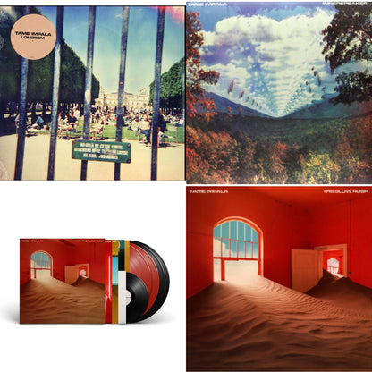 This is a 4 LP Vinyl SKU bundle.
1.This LP Vinyl is brand new.Format: LP VinylMusic Style: Psychedelic RockThis item's title is: LonerismArtist: Tame ImpalaLabel: UMEBarcode: 602537119967Release Date: 10/9/2012
2.This LP Vinyl is brand new.