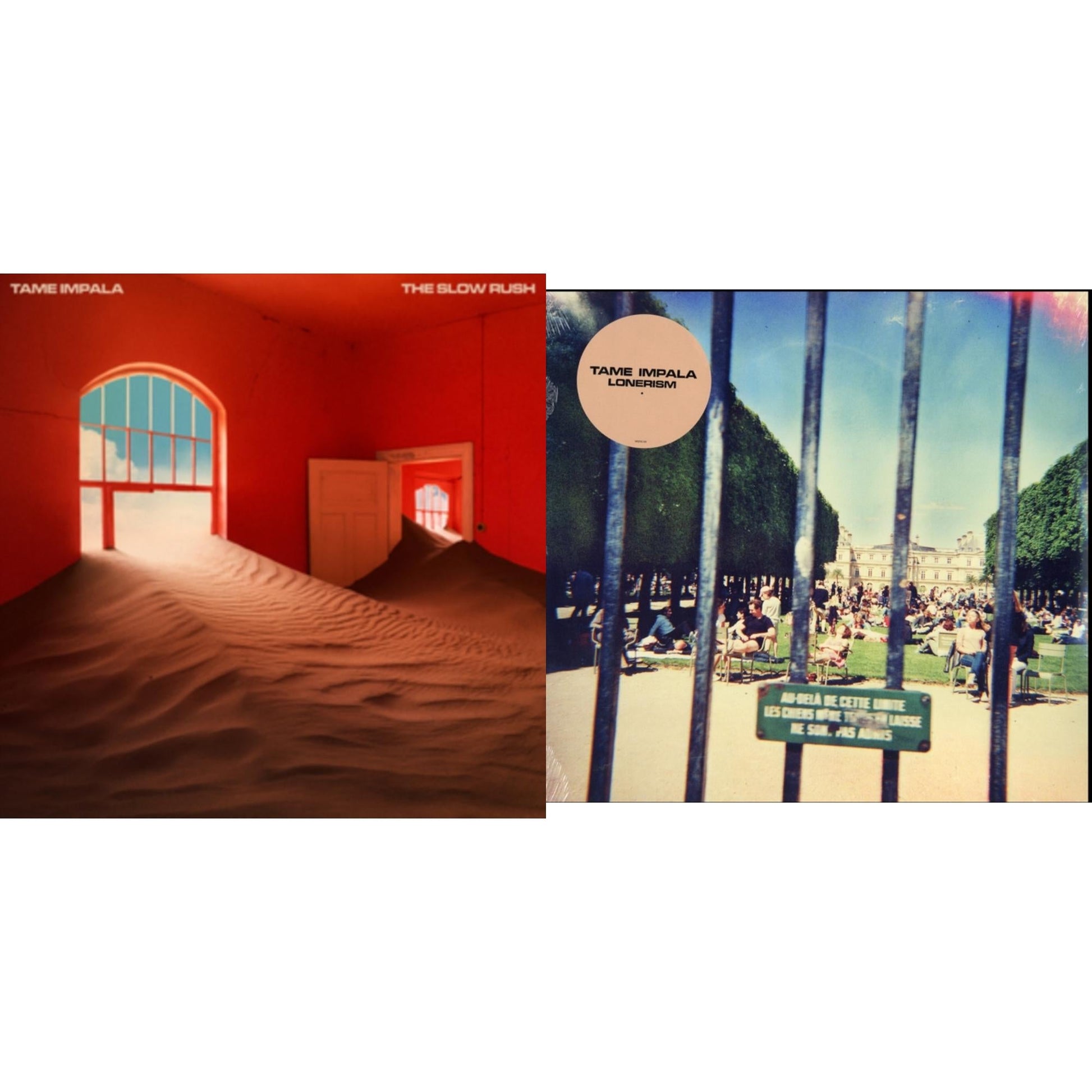 This is a 2 LP Vinyl SKU bundle.
1.This LP Vinyl is brand new.Format: LP VinylMusic Style: Indie PopThis item's title is: Slow Rush (2LP)Artist: Tame ImpalaLabel: INTERSCOPEBarcode: 602577579561Release Date: 2/26/2020
2.This LP Vinyl is brand new.